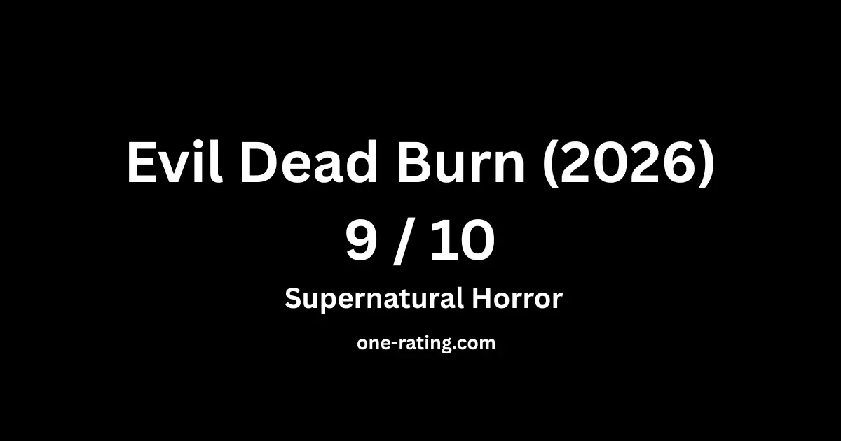 Evil Dead Burn (2026) Review 9/10