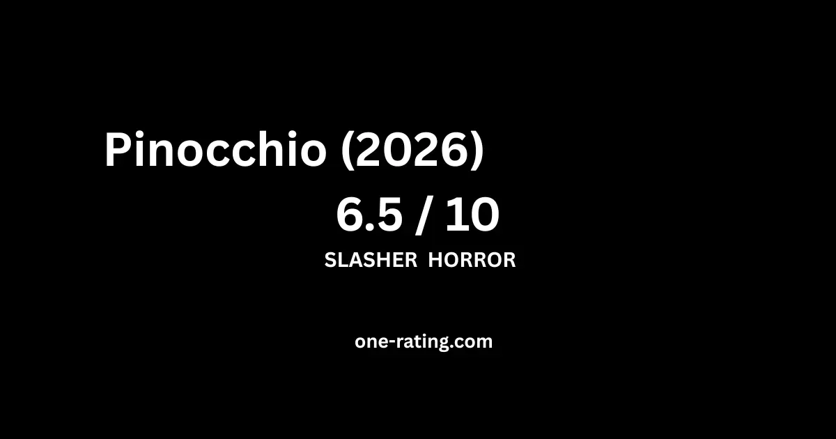 PINOCCHIO (2026) – REVIEW 6.5/10
